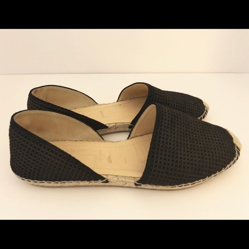 Jimmy Choo Black Suede Espadrilles - Sz 38